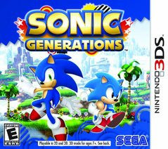 Sonic Generations (Nintendo 3DS) Pre-Owned: Game, Manual, and Case