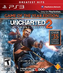 Uncharted 2: Among Thieves Game of Year Edition (Playstation 3) Pre-Owned: Game, Manual, and Case