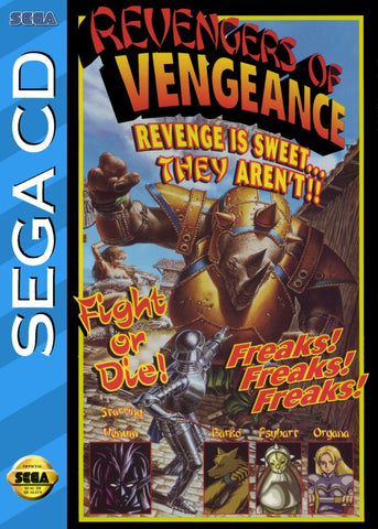 Revengers of Vengeance (Sega CD) Pre-Owned: Game, Manual, and Case