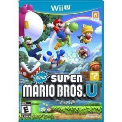 New Super Mario Bros. U (Nintendo Wii U) Pre-Owned: Game, Manual, and Case