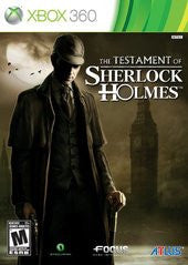 Testament Of Sherlock Holmes (Xbox 360) Pre-Owned: Game, Manual, and Case