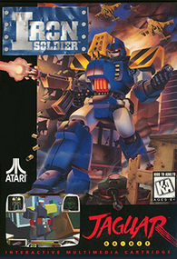 Iron Soldier (Atari Jaguar) Pre-Owned: Game, Manual, Controller Overlay, and Box