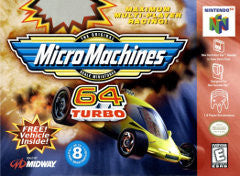 Micro Machines 64 Turbo (Nintendo 64 / N64) Pre-Owned: Cartridge Only
