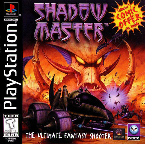 Shadow Master (Playstation 1) Pre-Owned: Game, Manual, and Case