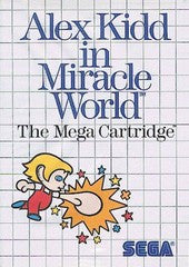 Alex Kidd in Miracle World (Sega Master System) Pre-Owned: Game, Manual, and Case