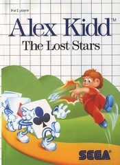 Alex Kidd the Lost Stars (Sega Master System) Pre-Owned: Game, Manual, and Case