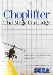 Choplifter (Sega Master System) Pre-Owned: Game, Manual, and Case