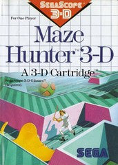 Maze Hunter 3D (Sega Master System) Pre-Owned: Game, Manual, and Case