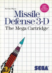 Missile Defense 3D (Sega Master System) Pre-Owned: Game, Manual, and Case