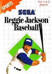 Reggie Jackson Baseball (Sega Master System) Pre-Owned: Game, Manual, and Case