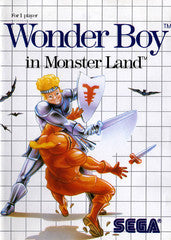 Wonder Boy in Monster Land (Sega Master System) Pre-Owned: Game, Manual, and Case