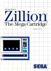 Zillion (Sega Master System) Pre-Owned: Game, Manual, and Case