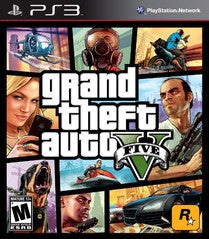 Grand Theft Auto V (Playstation 3) Pre-Owned: Game, Manual, and Case