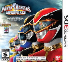 Power Rangers MegaForce (Nintendo 3DS) NEW – Grumpy Bob’s Emporium ...