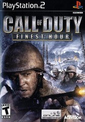 Call of Duty Finest Hour (Playstation 2 / PS2) Pre-Owned: Game, Manual, and Case
