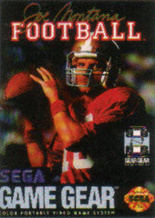 Joe Montana Football (Sega Game Gear) Pre-Owned: Cartridge Only