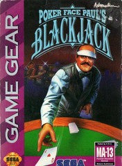 Poker Face Paul's Blackjack (Sega Game Gear) Pre-Owned: Cartridge Only