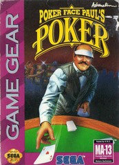 Poker Face Paul's Poker (Sega Game Gear) Pre-Owned: Cartridge Only