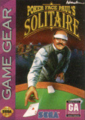 Poker Face Paul's Solitaire (Sega Game Gear) Pre-Owned: Cartridge Only