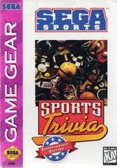 Sports Trivia (Sega Game Gear) Pre-Owned: Cartridge Only