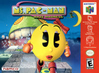 Ms. Pac-Man Maze Madness (Nintendo 64 / N64) Pre-Owned: Cartridge Only