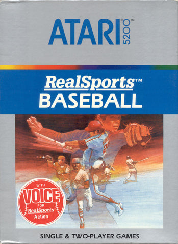RealSports Baseball (Atari 5200) Pre-Owned: Cartridge Only