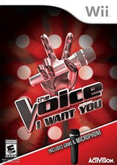 The Voice: I Want You (Game Only) (Nintendo Wii) Pre-Owned: Game and Case