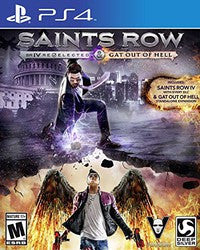 Saints Row IV: Re-Elected & Gat Out of Hell (Playstation 4) Pre-Owned: Game and Case