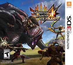 Monster Hunter 4 Ultimate (Nintendo 3DS) Pre-Owned: Game, Manual, and Case