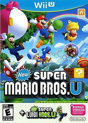 New Super Mario Bros. U & New Super Luigi U (Nintendo Wii U) Pre-Owned: Game and Case