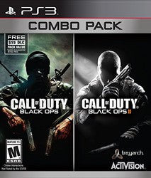Call of Duty: Black Ops I and II Combo Pack (Playstation 3) NEW