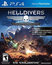 Helldivers: Super-Earth Ultimate Edition (Playstation 4 / PS4) Pre-Owned: Game and Case