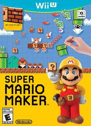 Super Mario Maker (Nintendo Wii U) Pre-Owned: Game, Manual, and Case