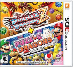 Puzzle & Dragons Z + Puzzle & Dragons: Super Mario Bros. Edition (Nintendo 3DS) NEW