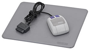 Official Nintendo Mouse Pad - Grey (Super Nintendo Accessory) Pre-Owned
