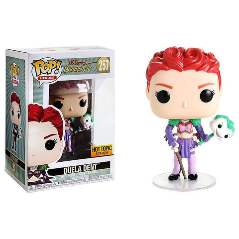 POP! Heroes #257: DC Comics Bombshells - Duela Dent (Hot Topic Exclusive)  (Funko POP!) Figure and Box w/ Protector