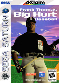 Frank Thomas Big Hurt Baseball (Sega Saturn) Pre-Owned: Game, Manual, and Case