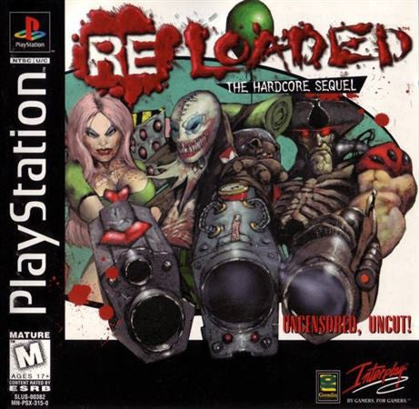 Re-Loaded the Hardcore Sequel (Playstation 1) Pre-Owned: Game, Manual, and Case