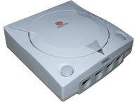 Original White System w/ 3rd Party Controller (Sega Dreamcast) Pre-Owned