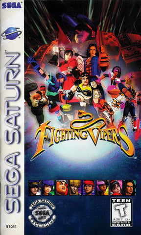 Fighting Vipers (Sega Saturn) Pre-Owned: Game, Manual, and Case