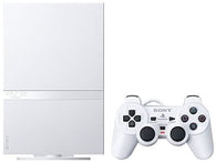 System (Slim Model - White) w/ Official White Controller (Sony Playstation 2) Pre-Owned