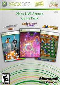 Xbox Live Arcade Game Pack (Lumines Live / Geometry Wars: Retro Evolved 2 / Bomberman Live) (Xbox 360) Pre-Owned: Game and Case