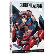 Gurren Lagann, Vol. 1 (2 Disc Set) (DVD / Anime) NEW