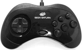 Sega Saturn Controller (Original)(White)