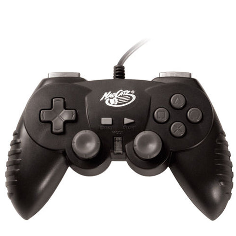 Wired Controller - Madcatz / Black (Playstation 2 Accessory) Pre-Owned