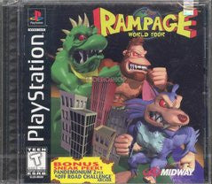 Rampage World Tour (Playstation 1) Pre-Owned: Game, Manual, and Case