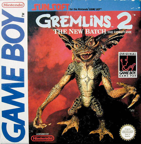 Gremlins 2: The New Batch (Nintendo Game Boy) Pre-Owned: Cartridge Only