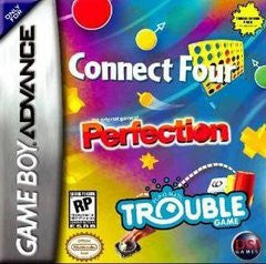 Connect Four / Perfection / Trouble (Nintendo Game Boy Advance) Pre-Owned: Cartridge Only