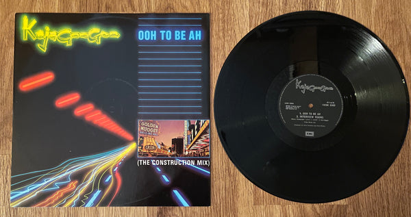 Kajagoogoo "Ooh To Be Ah" (The Construction Mix) EMI - 12 EMI 5383 / 12" 45RPM / 1983 EMI Records, Ltd. / UK / Vinyl (Pre-Owned)