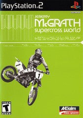 Jeremy McGrath Supercross World (Playstation 2) Pre-Owned: Game, Manual, and Case